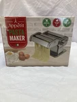 Appetit Pasta Maker Stainless Steal With 7 Position Dough Knob Brand New. Fixed Price $24.99.