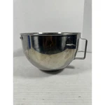 Kitchenaid 5QT Stainless Steel Bowl Lift Stand Mixer Mixing With Handle. Fixed Price $39.99.