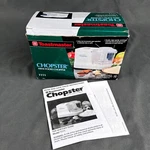 Toastmaster Chopster Vintage Mini Food Chopper & Processor Unused Open-box. Fixed Price $19.78.