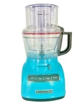 Kitchen Aid Turquoise Food Processor KFP0935QCL Deluxe Model. Fixed Price $130.00.