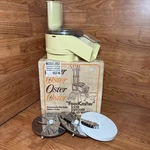 Oster Food Crafter Slicer Shredder Salad Maker Model 957-14 Harvest Gold Nib. Fixed Price $28.95.