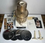 Cuisinart DLC-7P Japan Complete Food Processor W/ Attachments, Manual, Works!. Fixed Price $140.00.