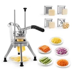 Vevor French Fry Cutter Commercial Vegetable Chopper With 4 Replacement Blades. Fixed Price $67.90.