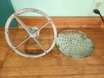 Hobart 9" Pelican ML-016225-0000Z Plate Holder Assembly #12 Hub + 3/16" Disc Euc. Fixed Price $310.00.