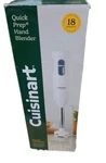 New Open Box 4 Pc Cuisinart Quick Prep Single-speed Hand Blender CHB-60TG. Fixed Price $22.49.