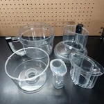 Kitchenaid Food Processor KFPW763CS 12 Cup Bowl 4 Mini Lid Pusher Parts. Fixed Price $59.95.