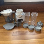 Ninja Blender BL204 30 System With Attachments Works. Fixed Price $80.99.