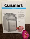 Cuisinart ICE-70 Automatic 2 Qt Cream Maker Stainless Steel Gelato Sorbet. Fixed Price $89.00.