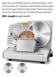 Cusimax CMFS-2201 Electric Food Slicer. Fixed Price $79.99.
