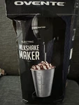 Ovente Milkshake Maker Mixer 15 Ounce Two (2) Speed - Open Box. Fixed Price $20.00.