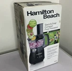 Hamilton Beach Food Processor 4 Cup Black, Steel Blade, 70510 New Open Box. Fixed Price $40.00.