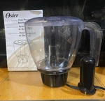 Oster Food Processor Accessory Pitcher Bowl Blade Lid Manual Part 116432. Fixed Price $26.99.