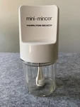 Hamilton Beach Mini Mincer Hand Food Chopper Processor #345 - Tested Works. Fixed Price $19.50.