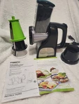 Presto Professional Salad Shooter Electric Slicer Shredder With 4 Blades. Fixed Price $60.00.