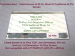 Lenovo G70-35 Series Led Lcd Screen 17.3" Hd+ Display Panel 80Q5001AGE. Fixed Price $99.99.