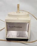 Vintage Food Processor Model 8320 Jc Penney - Replacement Base Only Works. Fixed Price $12.99.