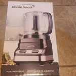Brentwood FP-547 Food Processor 3 Cup Black 2 Speed Stainless Steel Non-skid. Fixed Price $39.99.