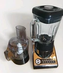 Cuisinart BFP-10CH Powerblend Duet Blender/food Processor Chrome. Fixed Price $65.00.