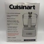 Cuisinart CH-4DCFR Food Processor Mini-prep Plus Cup Chopper And Grinder Nib. Fixed Price $34.99.