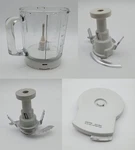 Braun 3210 Food Processor Blender Glass Jar /lid/blades Lot. Fixed Price $64.99.