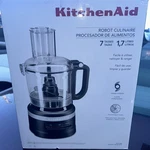 Kitchenaid KFP0718BM 7-CUP Food Processor (black Matte) New & Unused. Fixed Price $68.50.