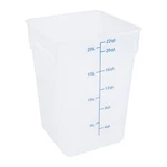 Restaurantware 22 Qt Plastic Food Storage Container Bin Kitchen 1-PACK. Fixed Price $86.32.