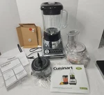 Cuisinart Powerblend Duet BFP-10CH Complete:base,glass Pitcher, Lid, Processor. Fixed Price $80.00.