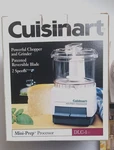 Vintage Cuisinart DLC-1 Mini-prep Food Processor White New Open Box. Fixed Price $31.95.