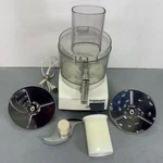 Cuisinart DLC-5TX 5-CUP Food Processor White W/ Bowl, Lid & Disc Tested Works. Fixed Price $60.00.
