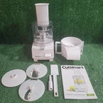 Cuisinart Discontinued Handy Prep 3CUP Food Processor W Accessories DFP3 Open Bx. Fixed Price $89.97.