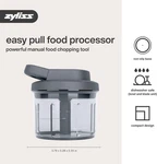 New Zyliss Easy Hand Pull Food Chopper / Processor Manual Slicer & Dicer. Fixed Price $28.99.