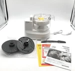 Panasonic MK-K62-W 5-IN-1 Multi Food Processor 2,900RPM 100V 2.7KG, Tasted. Fixed Price $126.00.