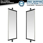 West Coast Mirror Manual 16X6 Aluminum Pair Set For Commercial Heavy Duty Truck. Fixed Price $64.85.