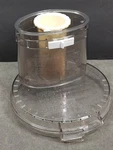 Cuisinart Food Processor DLC-7 Lid, Pusher & Chute 017B Euc. Fixed Price $29.95.