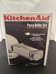 Kitchenaid 3-PIECE Pasta Roller & Cutter Attachments Fettuccine Spaghetti. Fixed Price $79.99.