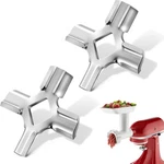 2 Pack Meat Grinder Blade Knife For Whirlpool Kitchenaid Stand Mixe Food. Fixed Price $20.99.