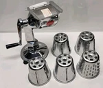 Healthy Gourmet Kitchen Cutter Food Processor Slicer Salad Maker With 5 Cones. Fixed Price $45.00.
