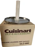 Cuisinart Dlc 880 Food Processor Square Julienne (2MM) Standard Straight Stem. Fixed Price $9.95.