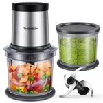 Twomeow Food Processor 4 Cup, Electric Chopper, Small But Powerful Meat.... Fixed Price $68.09.