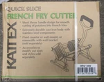 Winco Kattex HFC-250 Quick Slice French Fry Cutter 1/4" 35FL. Fixed Price $199.99.