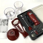 Wolfgang Puck Bistro Collection Bibc 1015-611 Red Immersion Blender / Chopper. Fixed Price $31.99.