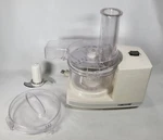 Compact Farberware Food Processor Model FMP300 With Accessories. Fixed Price $45.00.