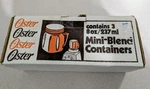 Vintage Oster Mini Blend Container Set. Model # 927-62.. Fixed Price $13.77.