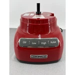 Kitchenaid 13 Cup Food Processor Empire Red Motor Base Only KFP0711ER0 Tested. Fixed Price $39.99.