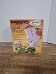 Presto Salad Shooter 02910 Electric Slicer/shredder New Old Stock.. Fixed Price $30.48.