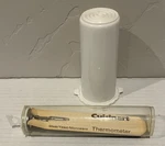 Cuisinart Pro Custom 11 DLC-020BTX Food Pusher + Meatyeast/microwave Thermometer. Fixed Price $12.95.