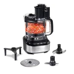 10 Cup Food Processor Chopper Stack Snap Large Chute Bowl Scraper Black. Fixed Price $56.10.