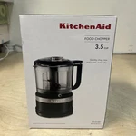 Brand New Kitchenaid 3.5 Cup Food Mini Chopper Bpa Free Corded, Matte Black. Fixed Price $61.74.