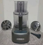 Cuisinart FP11 Food Processor Cup Work Bowl Blades & Accessories Gunmetal. Fixed Price $49.95.