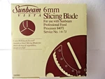 Sunbeam Vista Food Processor 6 Mm Slicing Blade New Box. Fixed Price $11.99.